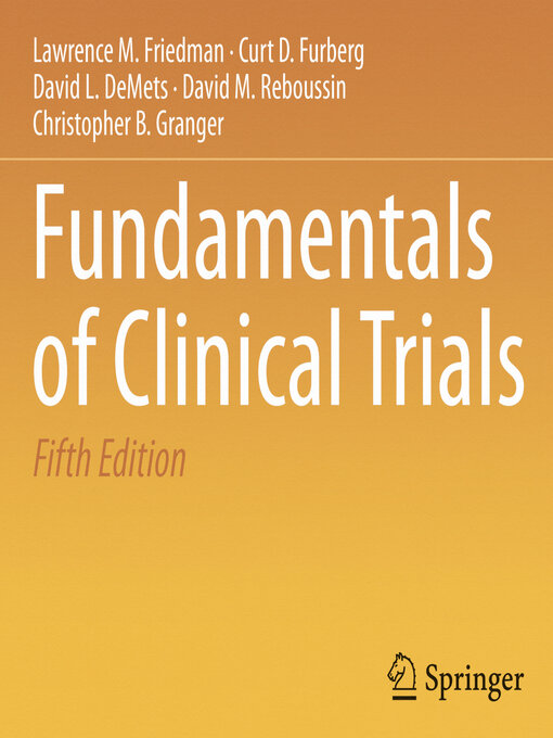 Title details for Fundamentals of Clinical Trials by Lawrence M. Friedman - Wait list
